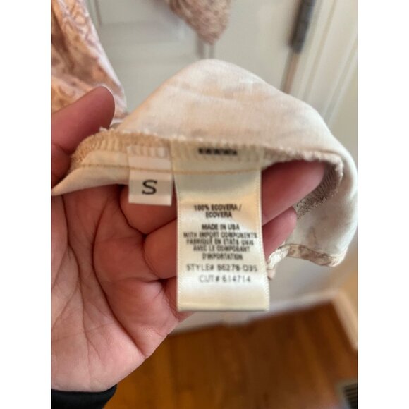 Bella Dahl Womens Smocked Snake Print Dress‎ Size Small - Picture 7 of 8